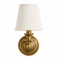 SERA – Vintage Φωτιστικό Τοίχου με Υφασμάτινο Καπέλο | Απλίκα